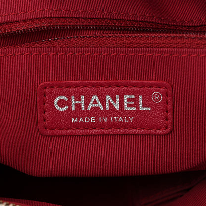 Chanel Metallic Aged Calfskin Quilted Medium Gabrielle Silver 6 of 11