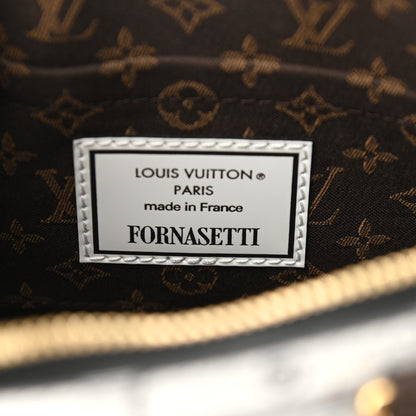 Louis Vuitton X FORNASETTI Calfskin Architettura Alma BB Black White 6 of 10