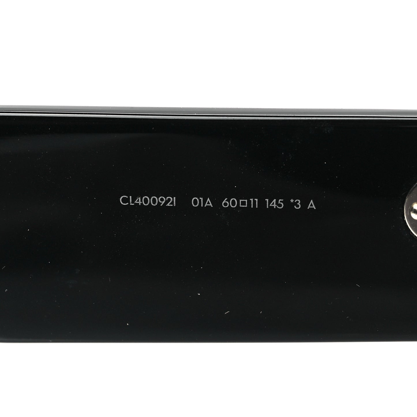 Acetate Flat Top Rectangular Sunglasses CL400921 Black