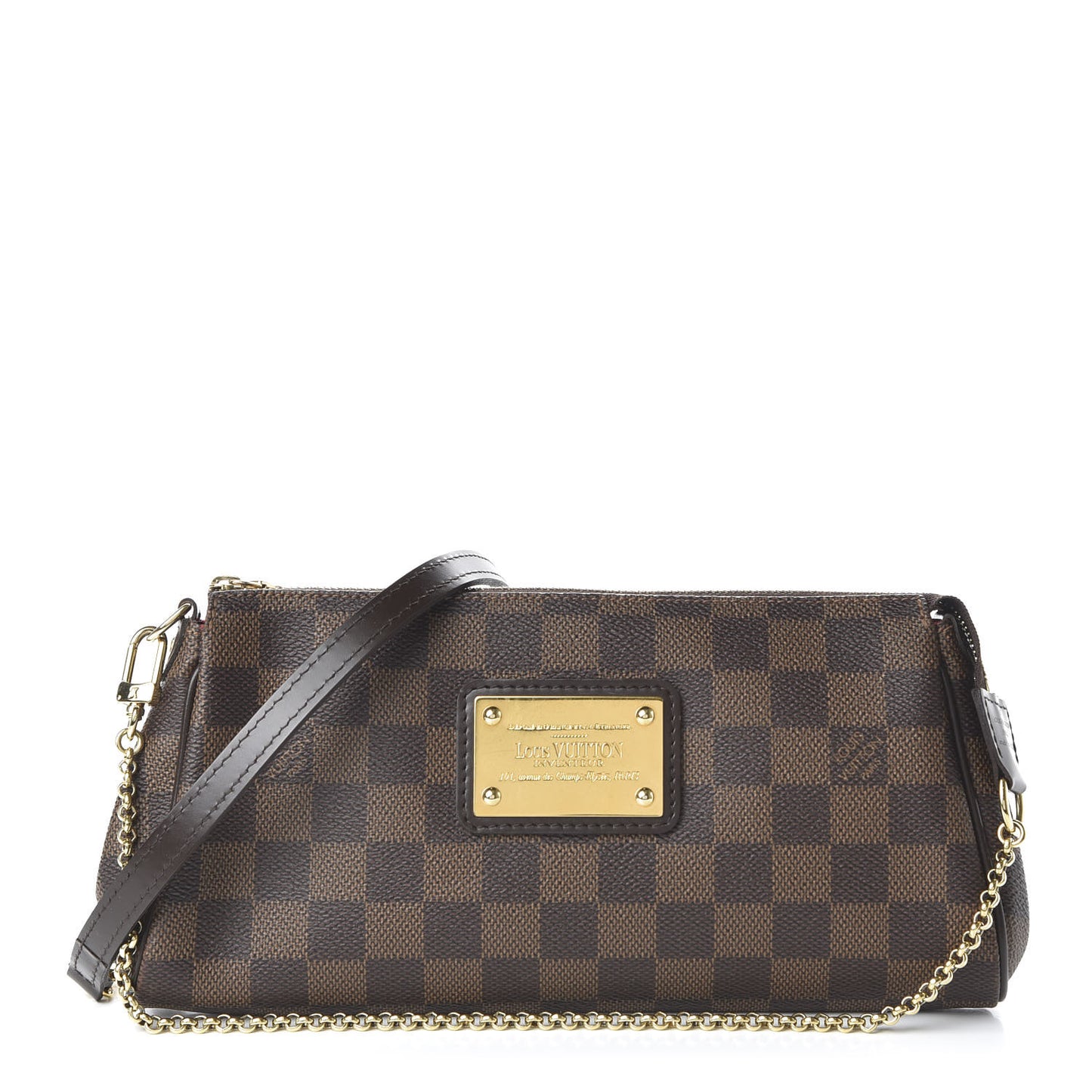 Damier Ebene Eva Clutch
