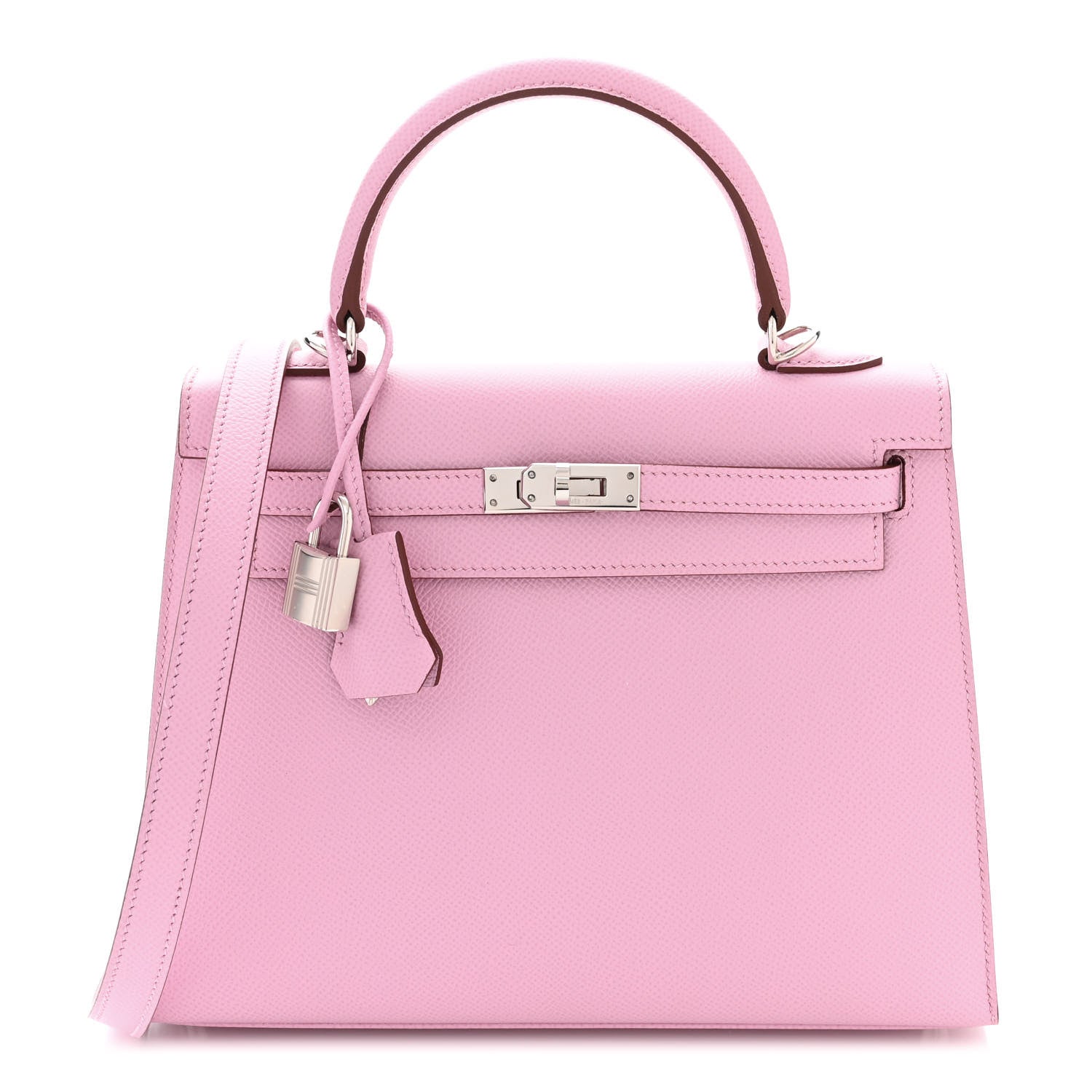 Hermes Epsom Kelly Sellier 25 Mauve Sylvestre 1 of 11
