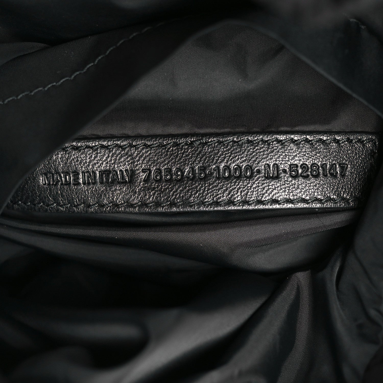 Balenciaga Nylon Medium Monaco Chain Shoulder Bag Black 7 of 10