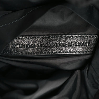 Balenciaga Nylon Medium Monaco Chain Shoulder Bag Black 7 of 10