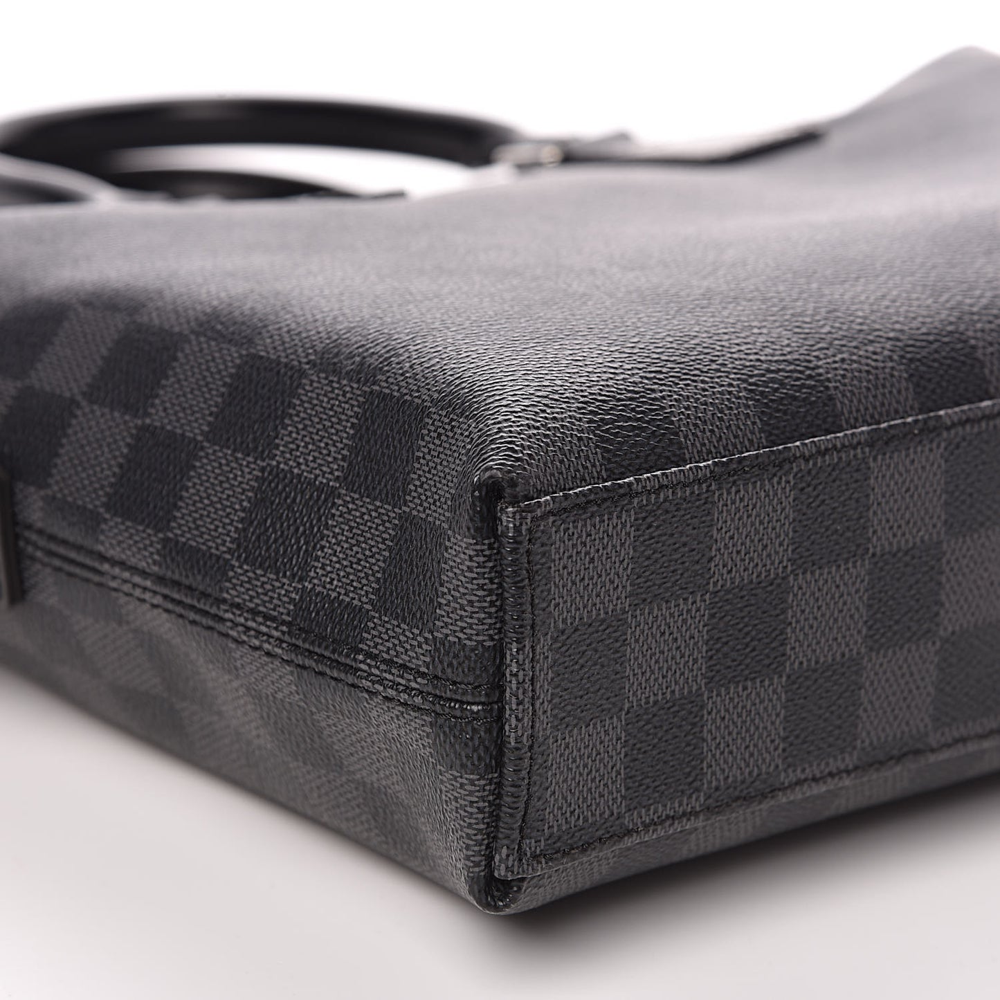 Damier Graphite Porte-Documents Jour