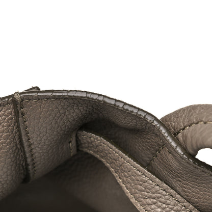 Celine Soft Grained Calfskin Medium Belt Cabas Phantom Souris 15 of 16
