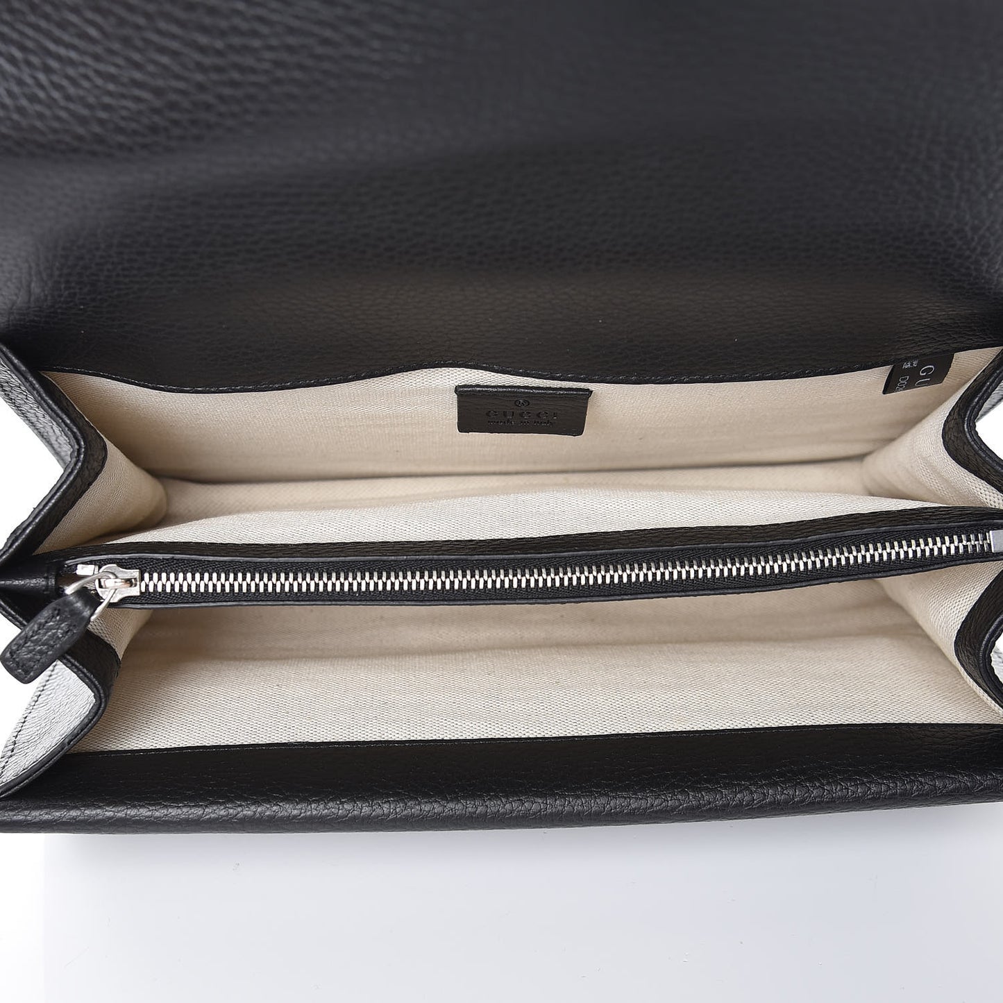 Pebbled Calfskin Small Dionysus Shoulder Bag Black