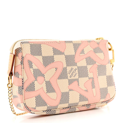 Louis Vuitton Damier Azur Tahitienne Mini Pochette Accessories 3 of 7