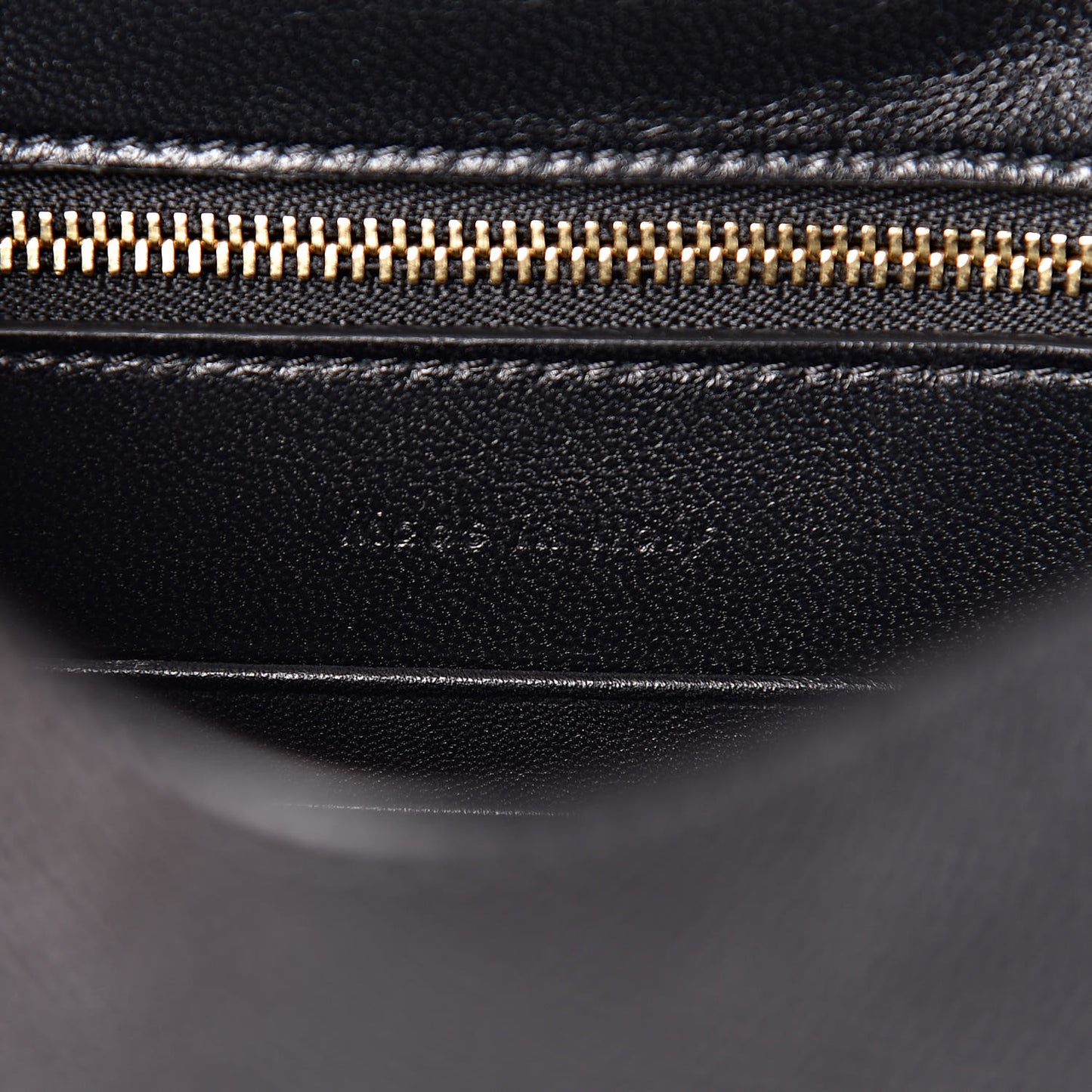 Grained Calfskin Small Trotteur Black