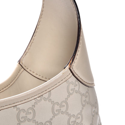 Gucci Guccissima Punch Hobo Off White 9 of 11