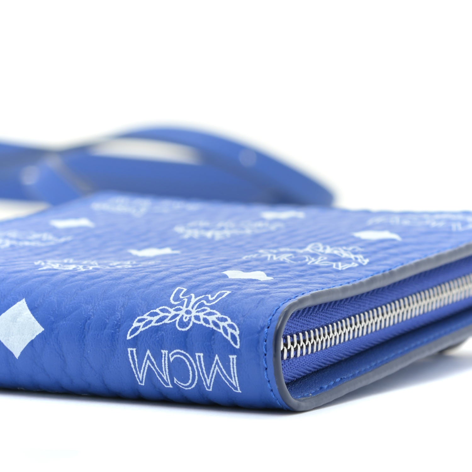 MCM Visetos Surf The Web Smart Phone Case Blue 5 of 9
