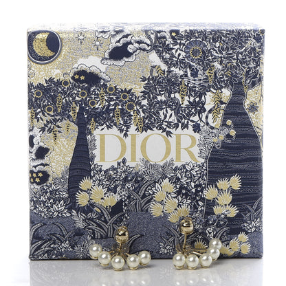 Christian Dior Pearl La Peite Tribale Earrings 5 of 5