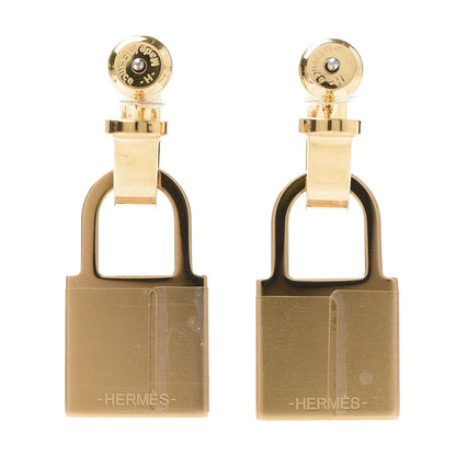Hermes Swift O'Kelly Earrings Gold 5 of 7