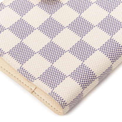 Louis Vuitton Damier Azur Small Ring Agenda Cover 5 of 8