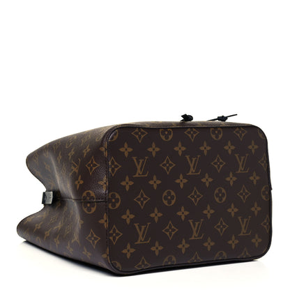 Louis Vuitton Monogram Neonoe MM Black 4 of 8