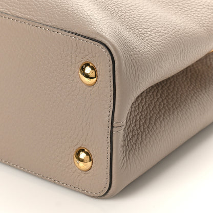 Louis Vuitton Taurillon Capucines PM Galet 8 of 8