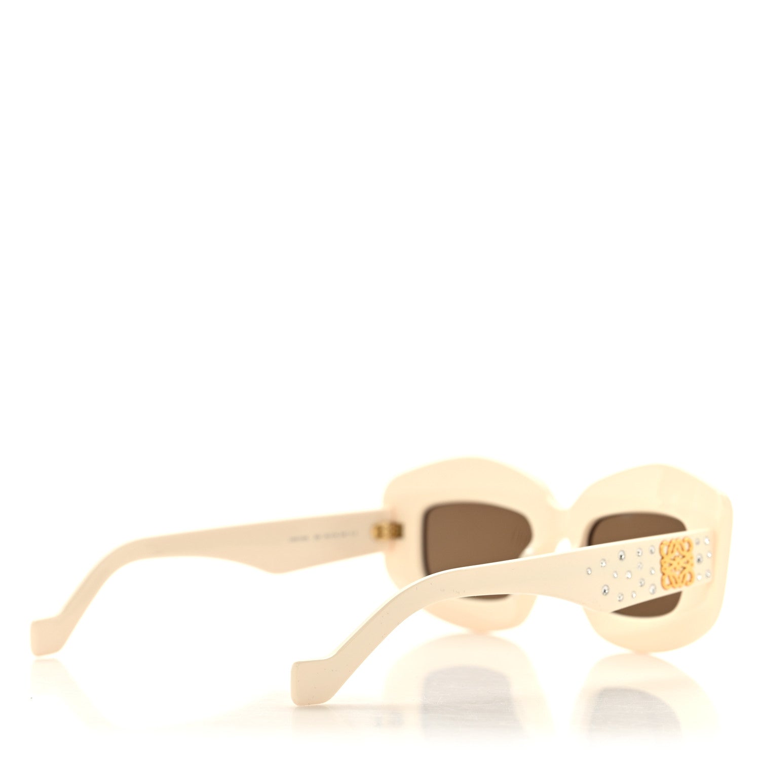Loewe Acetate Cat Eye Sunglasses LW4114IS Ivory 4 of 7