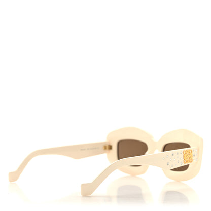 Loewe Acetate Cat Eye Sunglasses LW4114IS Ivory 4 of 7