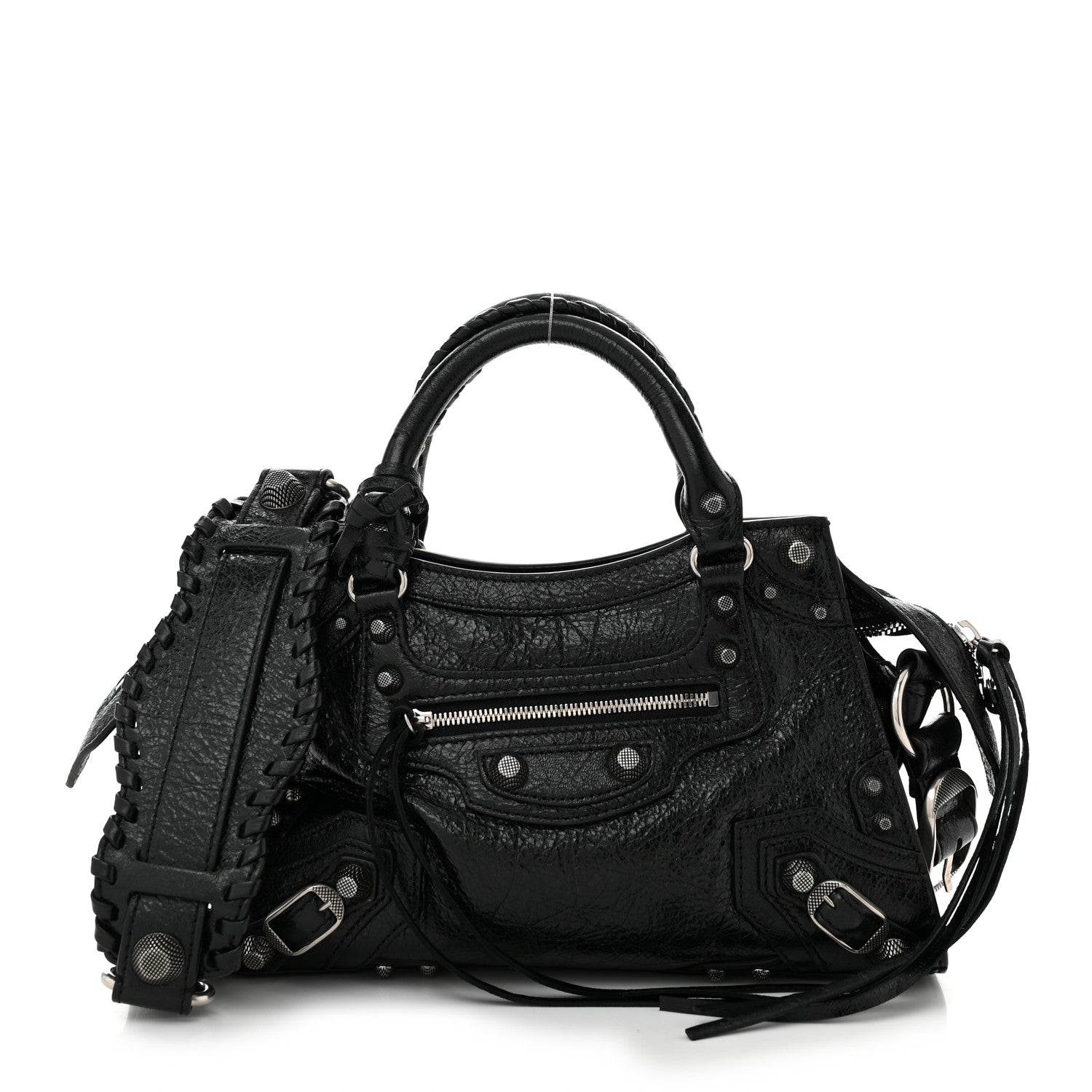 Balenciaga Agneau Arena Neo Cagole City Handbag XS Black 1 of 12