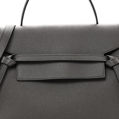 Celine Grained Calfskin Mini Belt Bag Grey 8 of 10