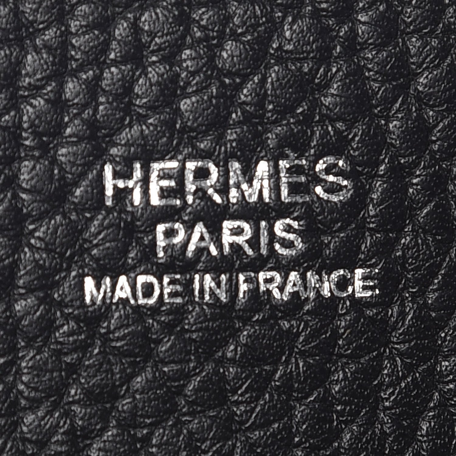 Hermes Taurillon Clemence Evelyne III GM Black 8 of 11