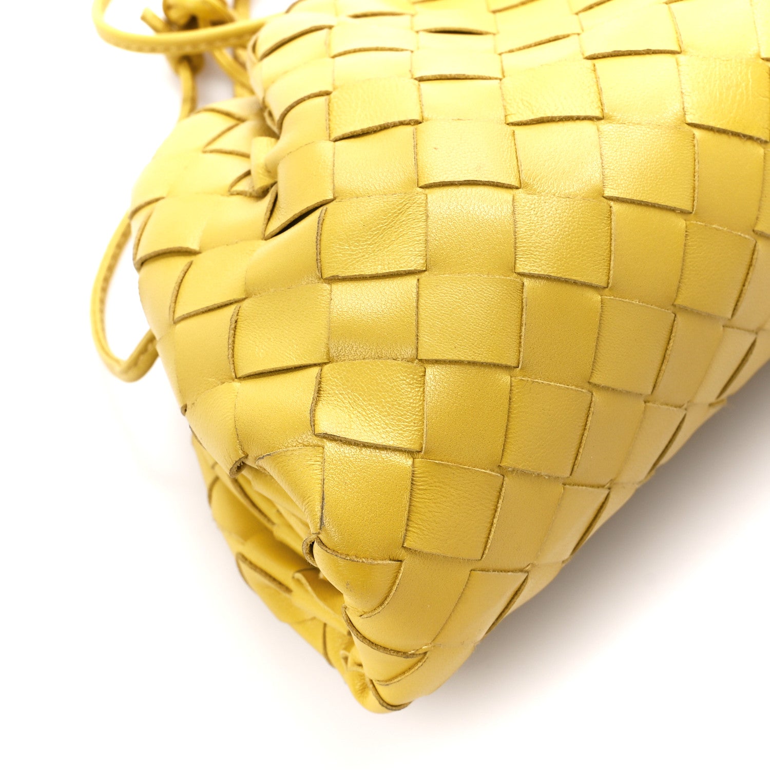 Bottega Veneta Nappa Intrecciato The Mini Pouch Buttercup 10 of 12