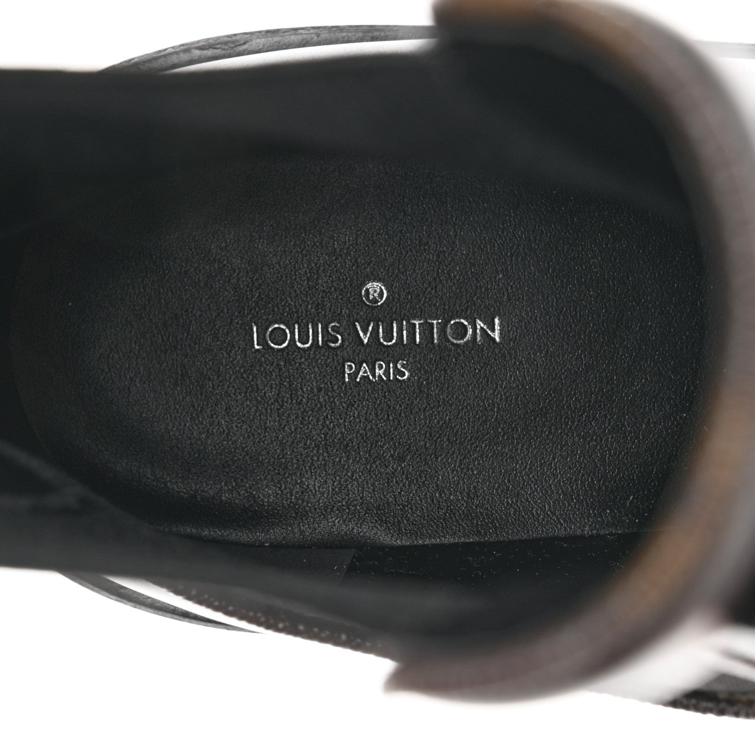 Louis Vuitton Calfskin Monogram Beaubourg Ankle Boots 41 Black 7 of 8