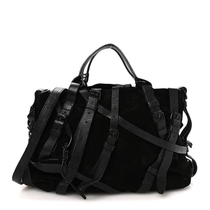 Alexander Wang Suede Kirsten Satchel Black 1 of 9
