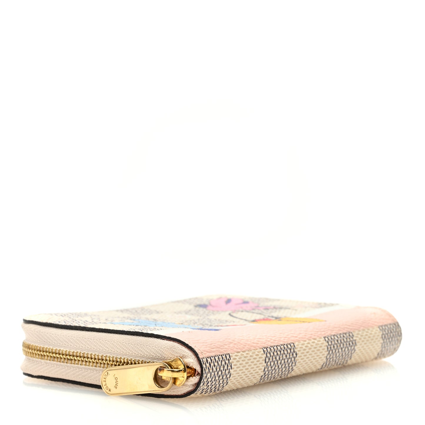 Damier Azur 2018 Christmas Animation Zippy Coin Purse