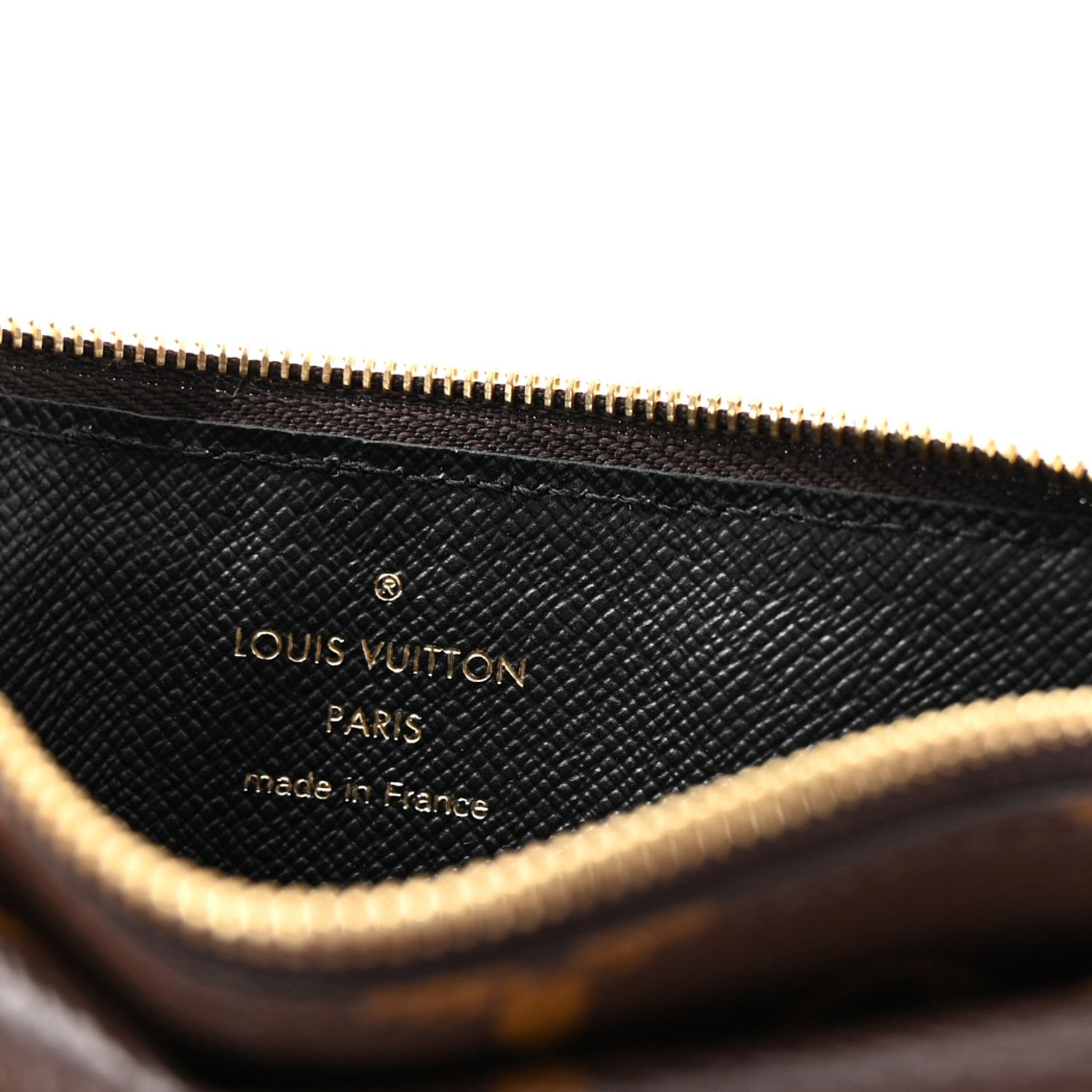 Louis Vuitton Monogram Recto Verso Card Holder Black 6 of 7