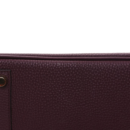 Hermes Togo Birkin 25 Bordeaux 11 of 12