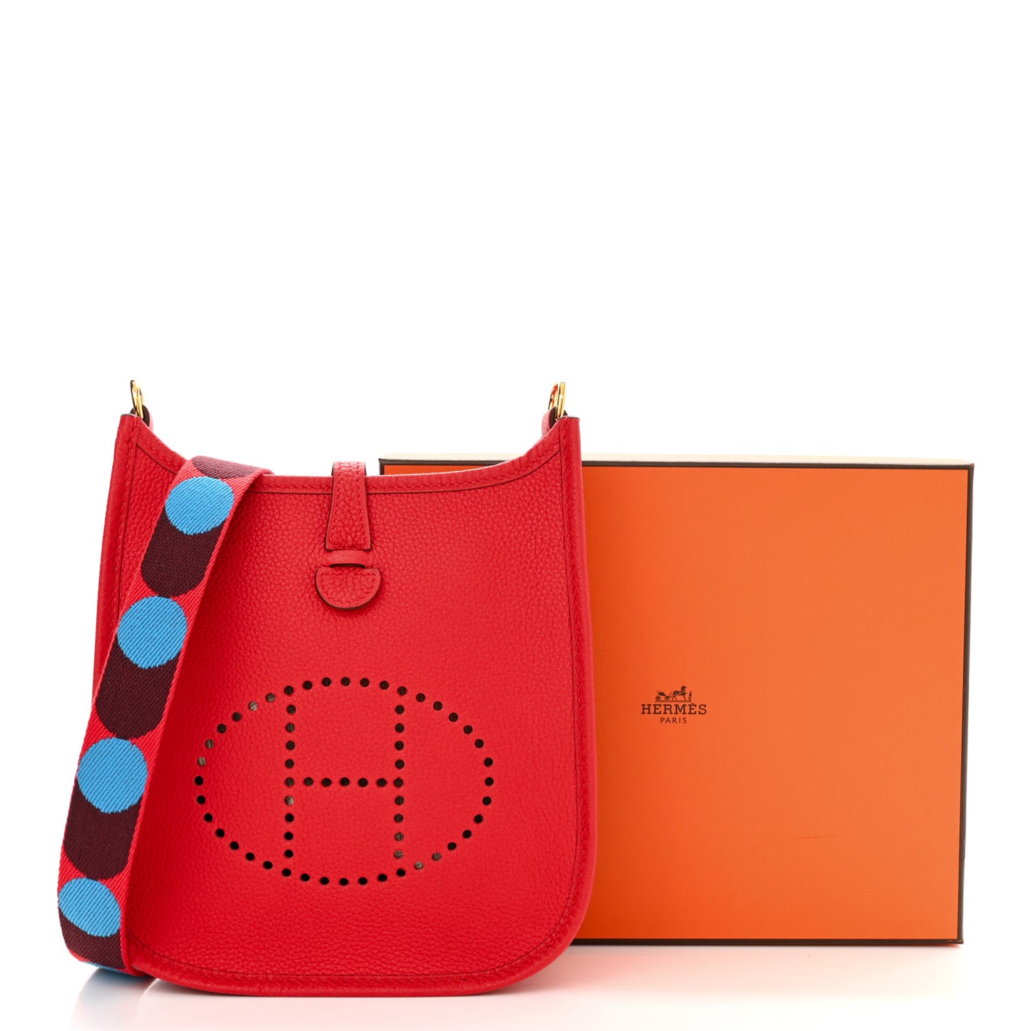 Taurillon Maurice Flipperball Sangle Evelyne TPM Rouge De Coeur Bleu Frida