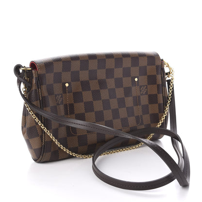 Louis Vuitton Damier Ebene Favorite MM 3 of 12