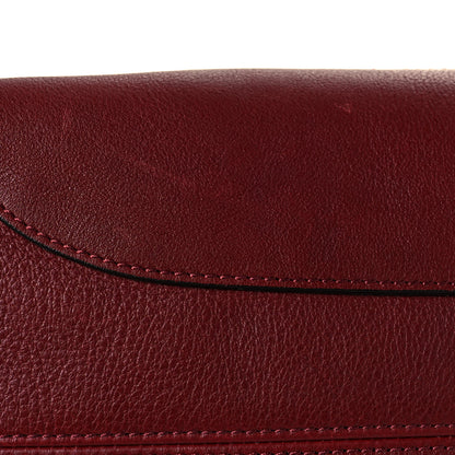 Chloe Suede Calfskin Medium Owen Bucket Bag Sienna Red 17 of 19
