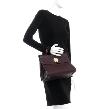 Christian Dior Bullcalf Medium Diorever Flap Amaranth 3 of 7