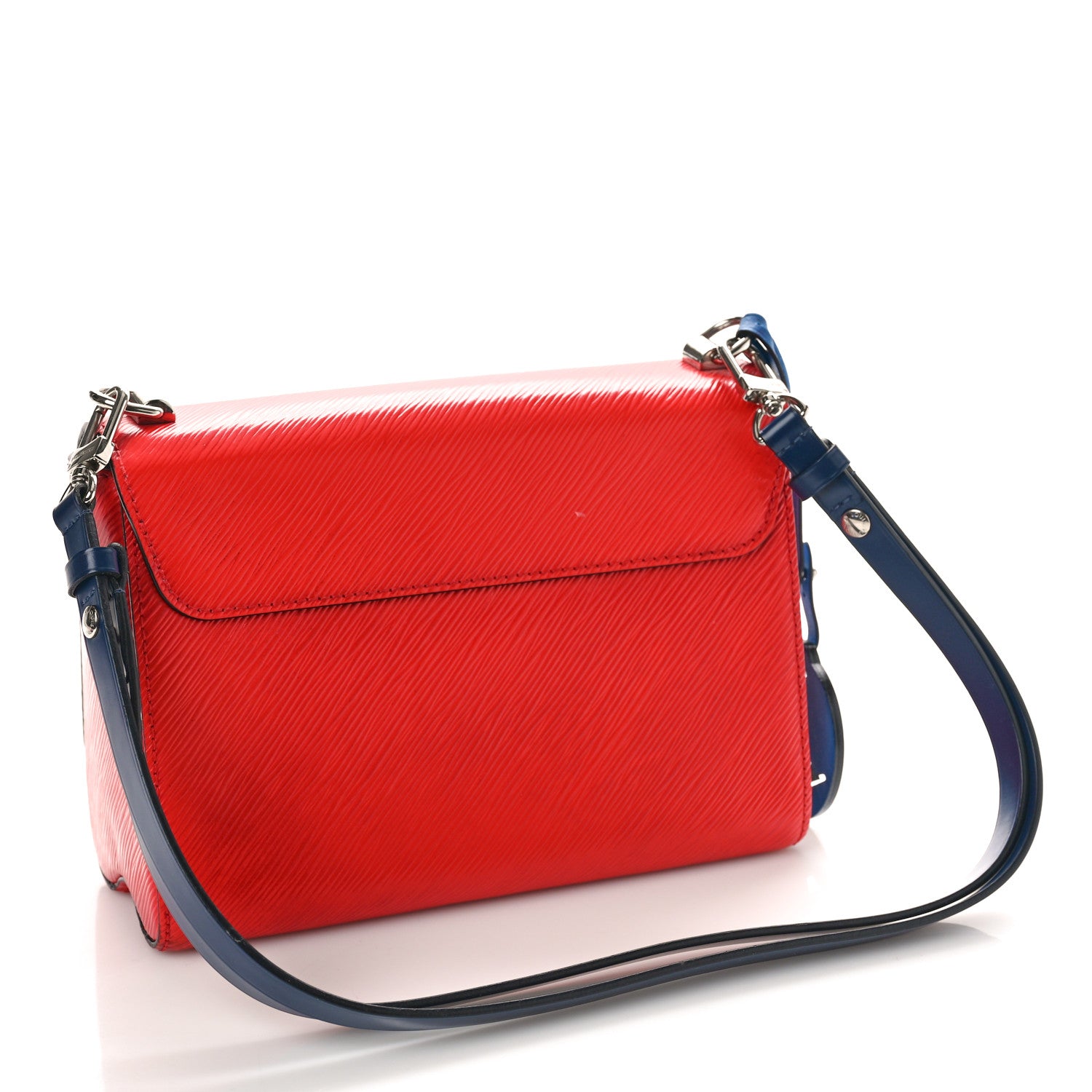 Louis Vuitton Epi Twist Braided Strap Shoulder Bag PM Coquelicot 3 of 12