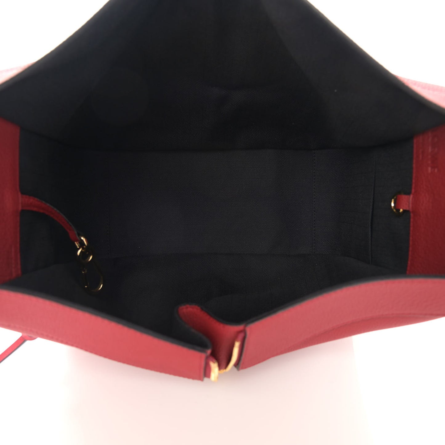 Calfskin Small Hammock Shoulder Bag Red