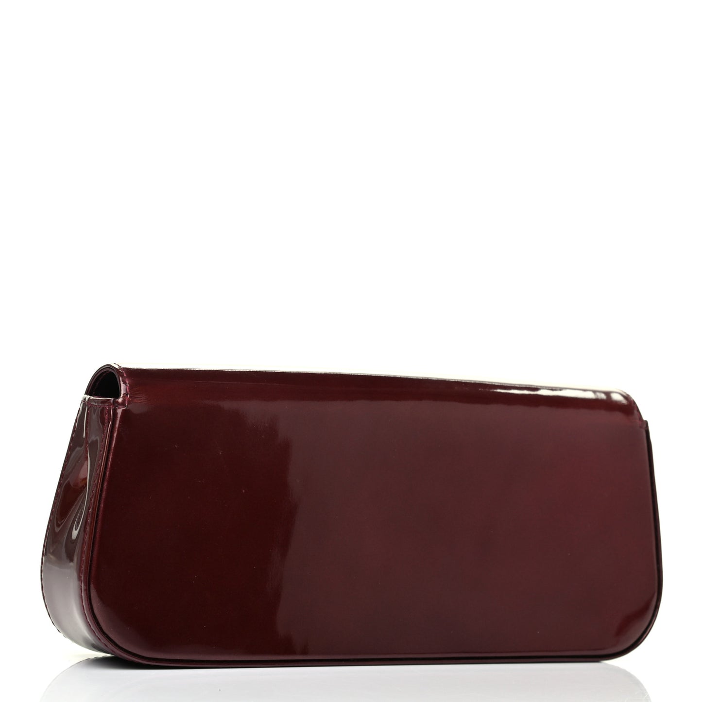Patent Sobe Clutch Rouge Fauviste