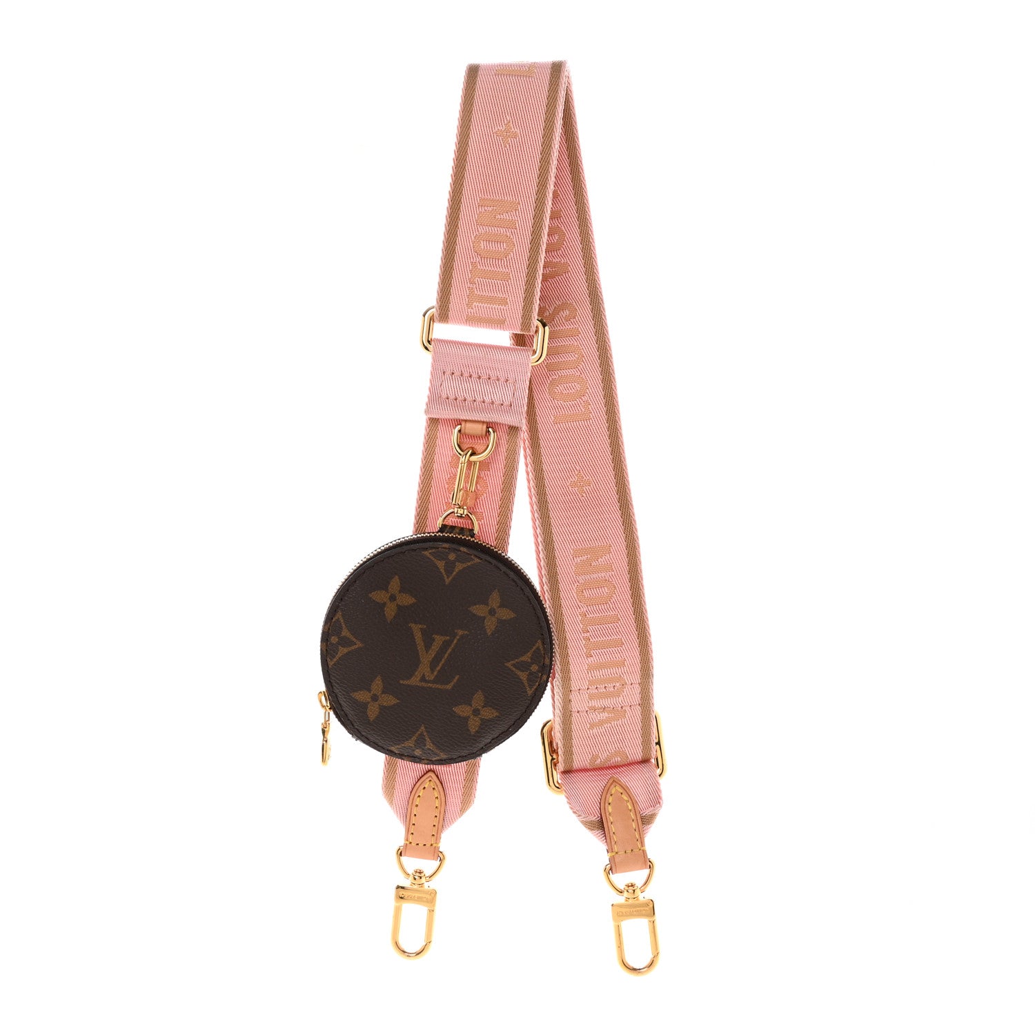 Louis Vuitton Monogram Multi Pochette Accessories Bandouliere Shoulder Strap Rose Clair 1 of 7