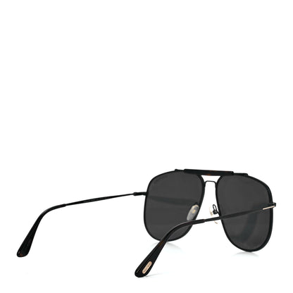 Tom Ford Connor Sunglasses TF557 Black 4 of 9