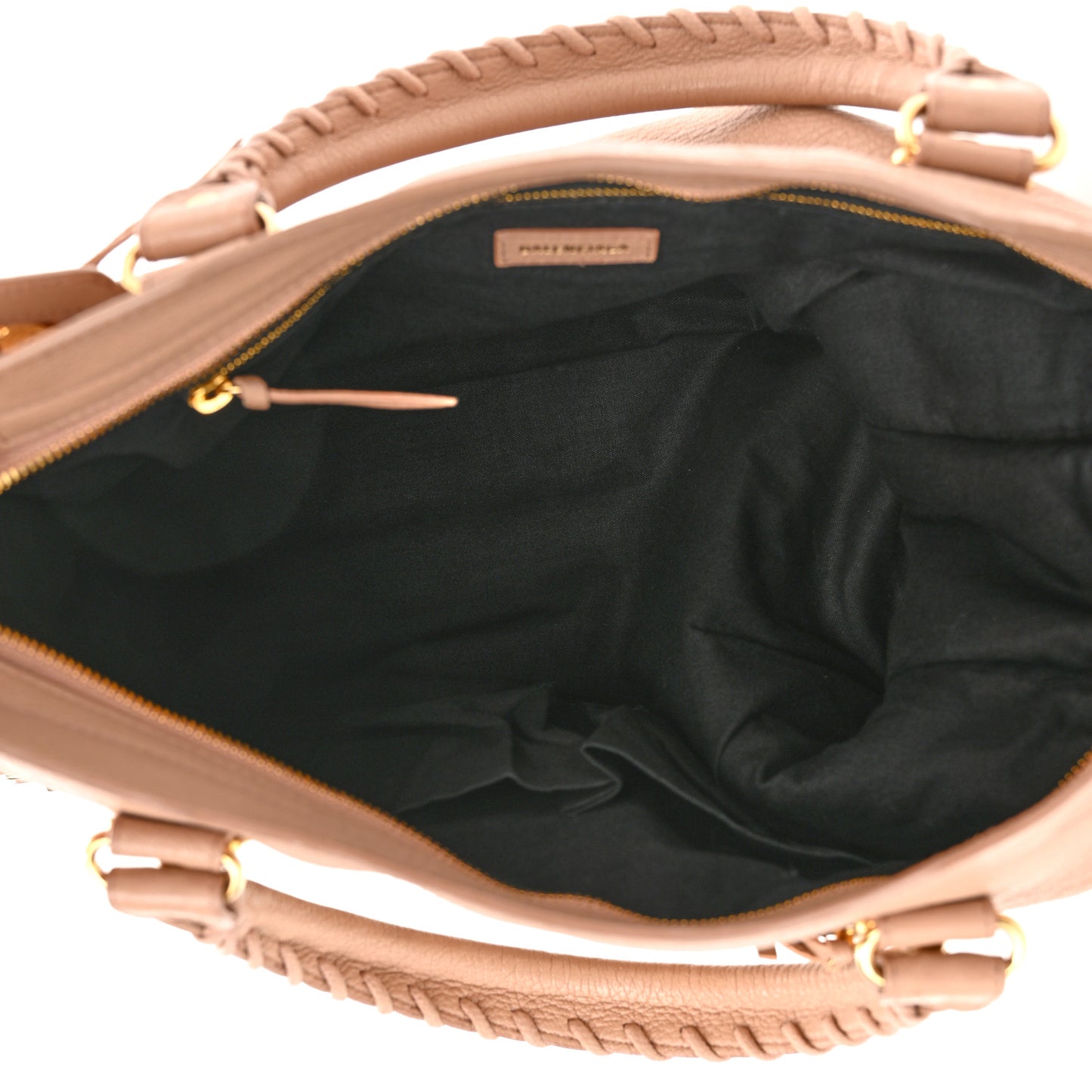 Chevre Gold Metallic Edge Hardware City Rose Des Sables