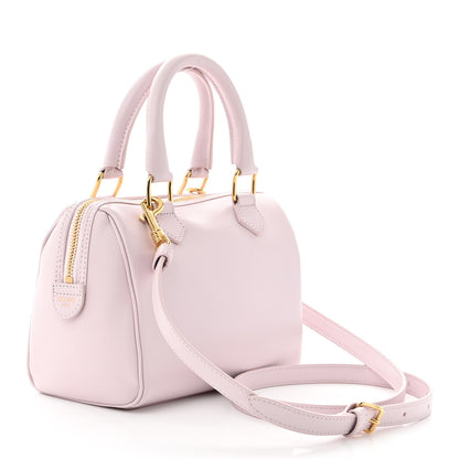 Celine Smooth Calfskin Triomphe Small Boston Bag Poudre 3 of 10