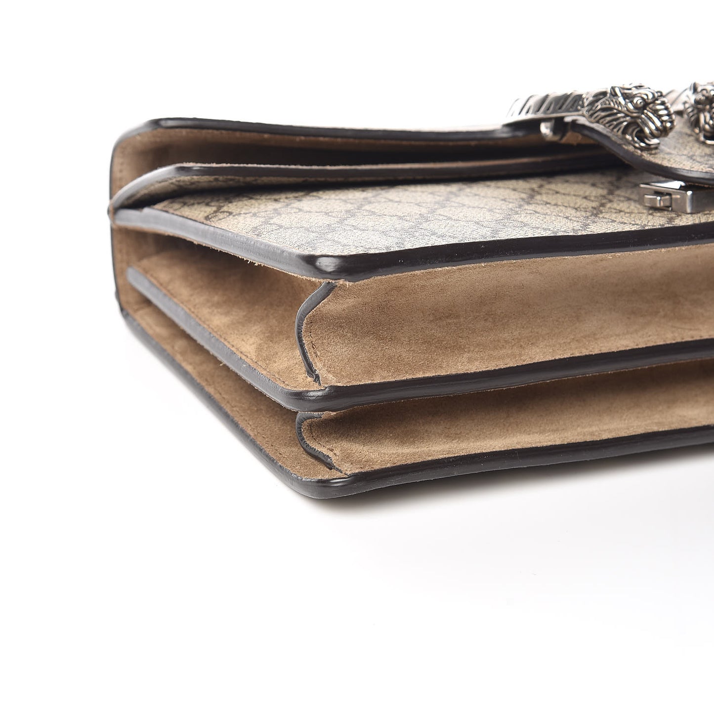 GG Supreme Monogram Small Dionysus Shoulder Bag Taupe