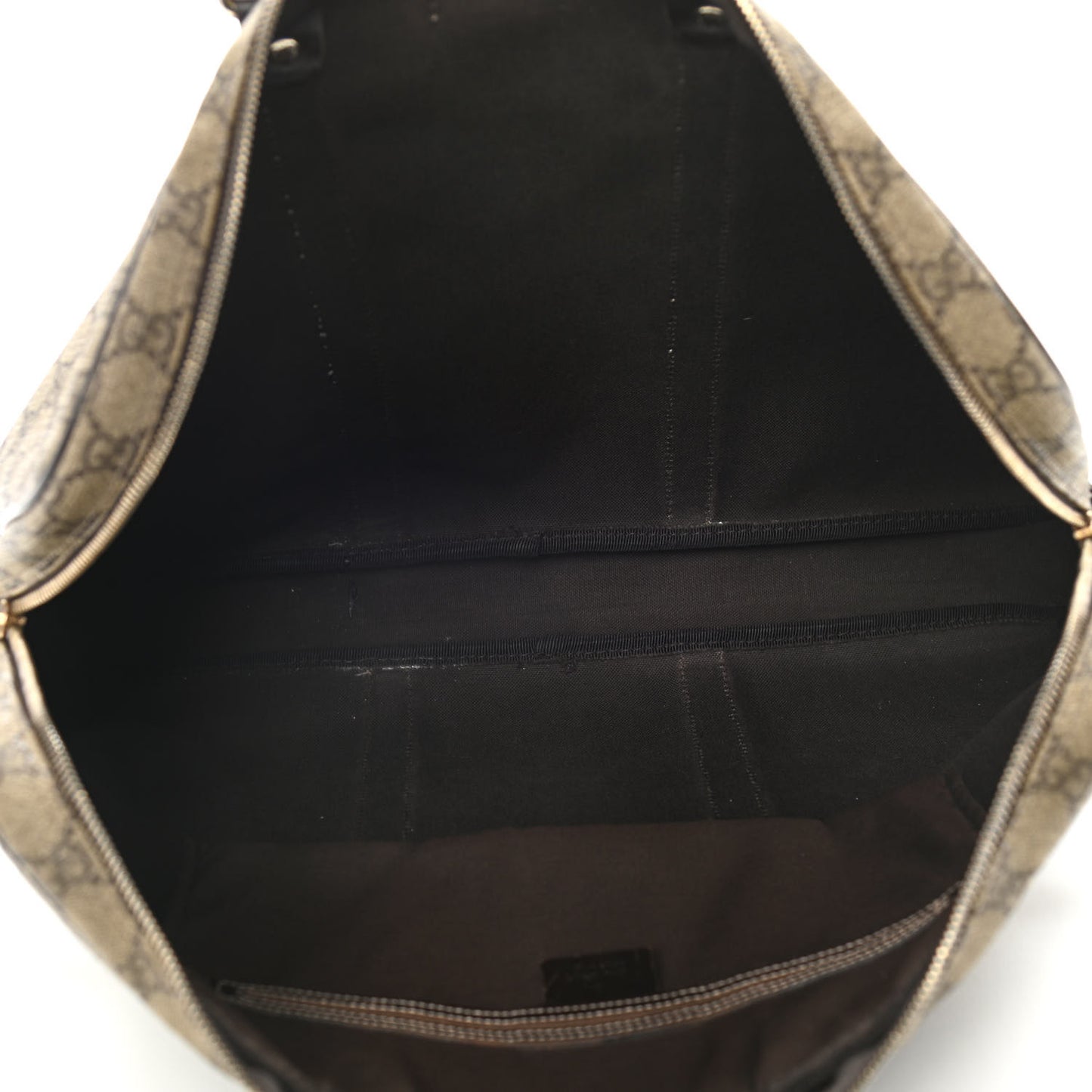 GG Plus Monogram Briefcase Dark Brown