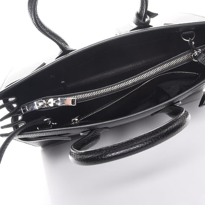 Saint Laurent Grained Calfskin Small Sac De Jour Black 6 of 8