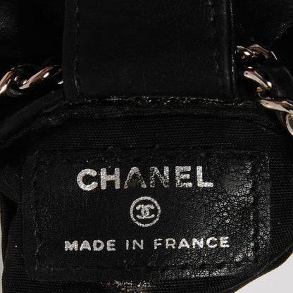 Chanel Lambskin Quilted Phone Case Black 6 of 7