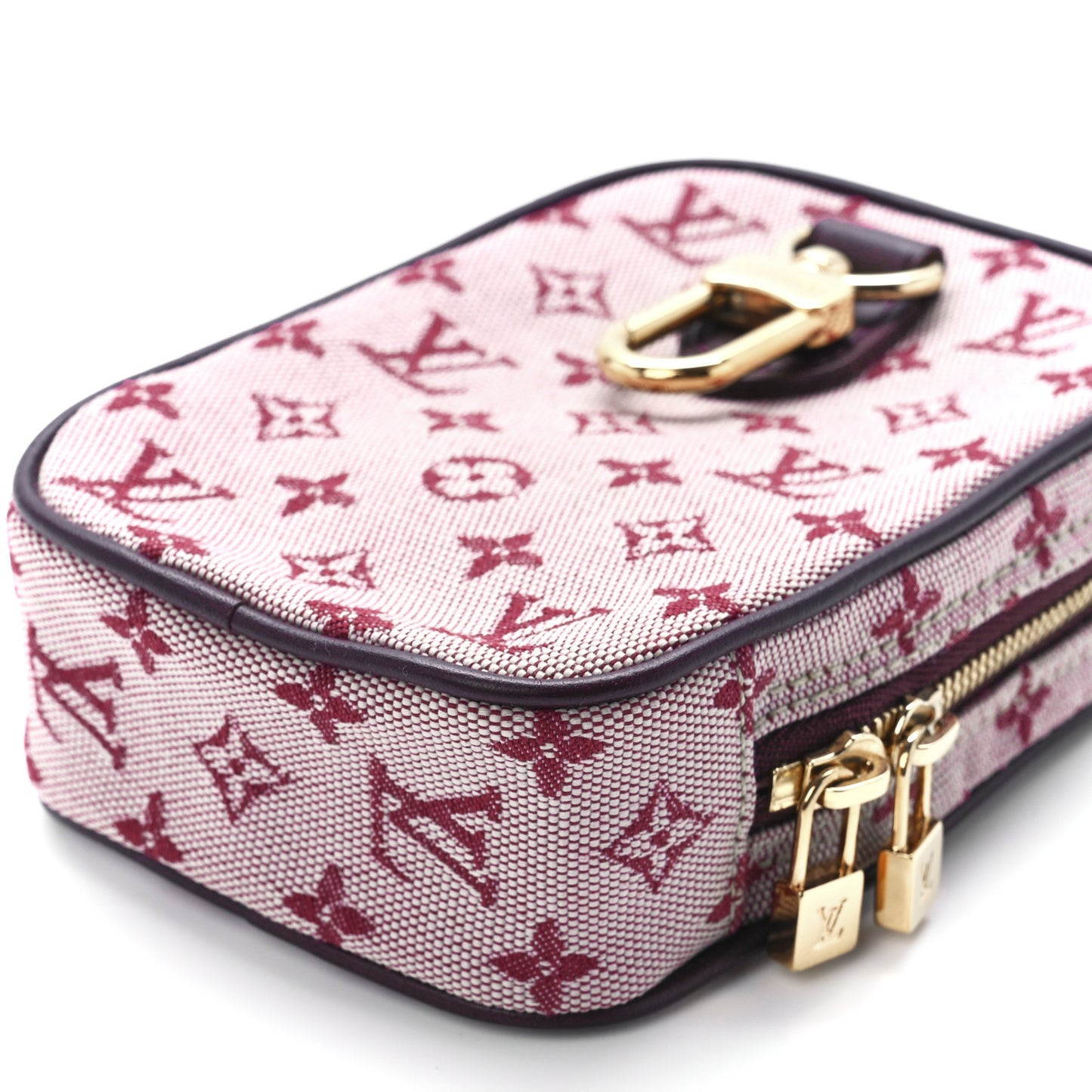 Mini Monogram Camera Bag Cherry
