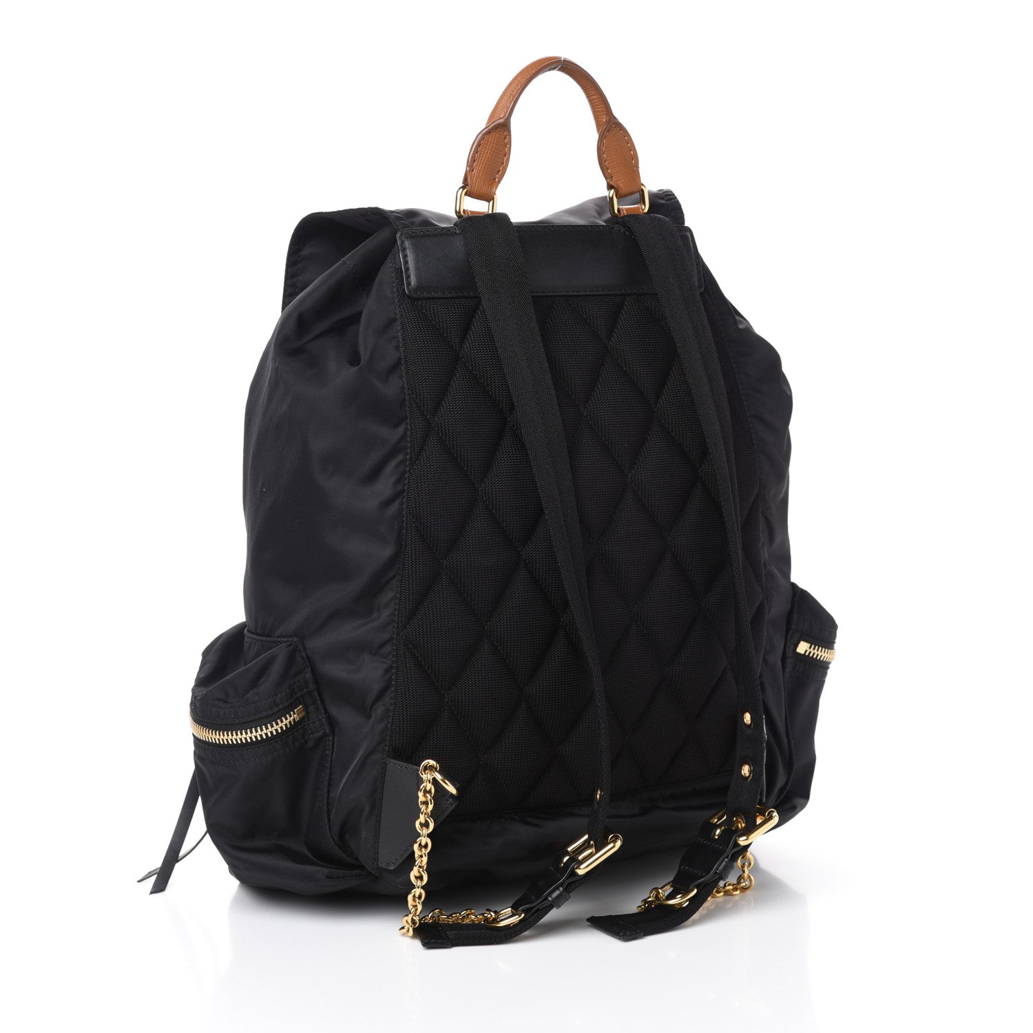 Burberry Nylon Medium Rucksack Backpack Black 3 of 10