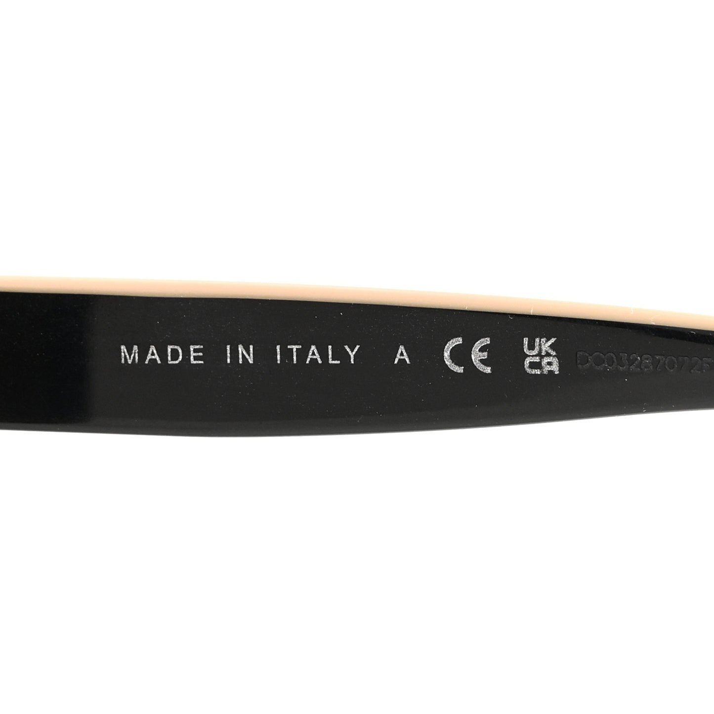 Acetate CC Butterfly Sunglasses 5414 Black Beige