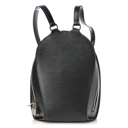 Louis Vuitton Epi Mabillon Backpack Black 1 of 7