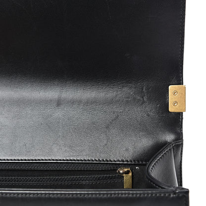 Chanel Lambskin Quilted New Medium Boy Flap Black 12 of 19